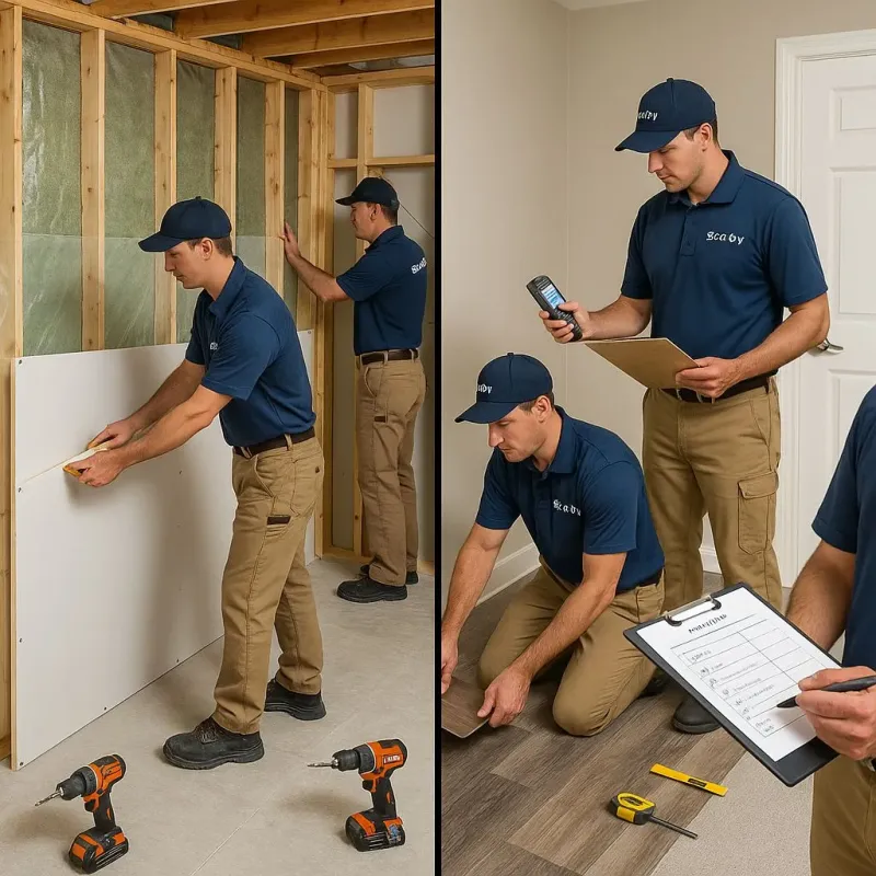 Repairs and Reconstruction process in Tomahawk, WI